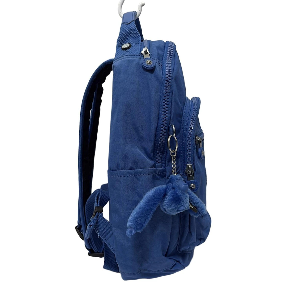 Auth Kipling - Blue Nylon Backpack - image 2