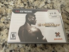 Nokia N-Gage, Marcel Desailly Pro Soccer, Brand New Factory Sealed 
