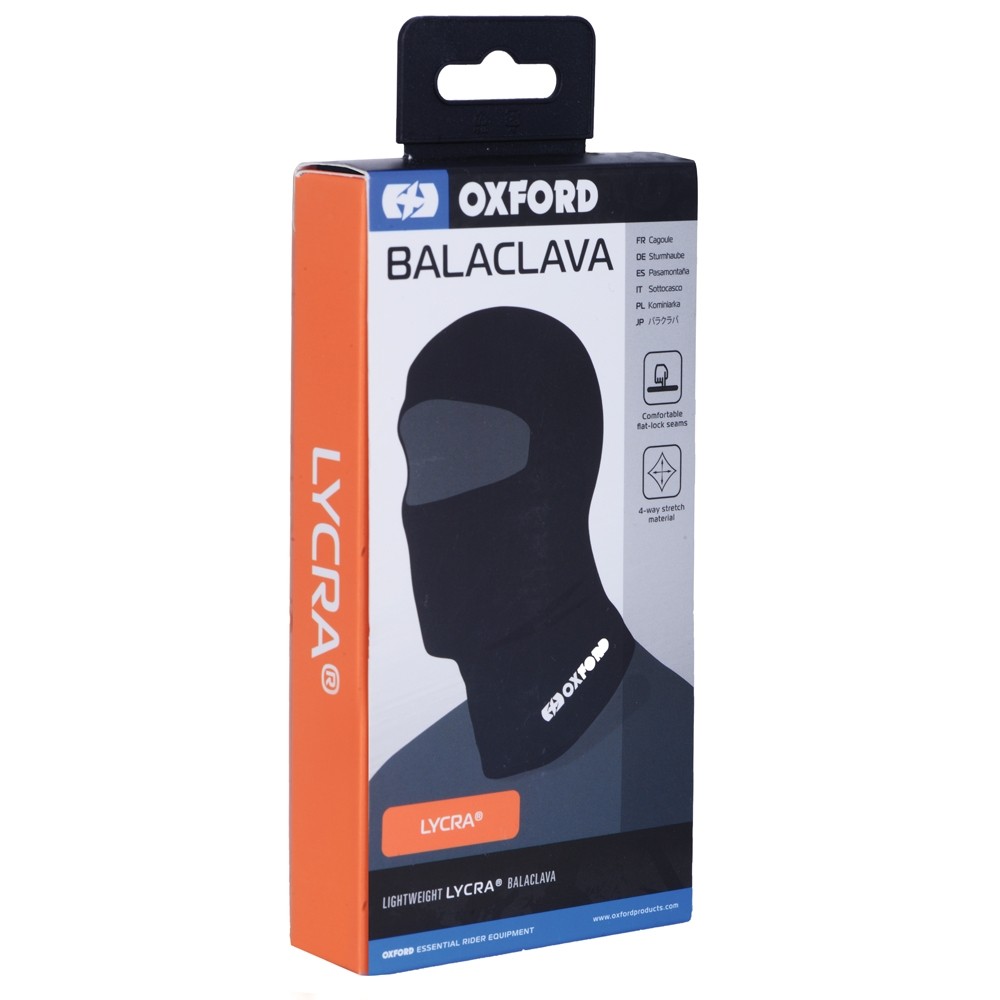 Oxford Lycra Balaclava Motorbike Motorcycle Face Mask Neck Warmer Tube Scarf