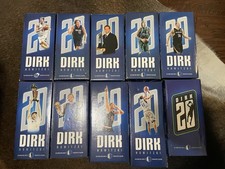 🏀 Dirk Nowitzki 20th Season Bobble Head - Complete Set 1-10 UNOPENED 🔥