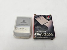 Playstation 1 Memory Card Boxed Official