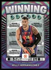 WILLY HERNANGOMEZ 2025-26 Panini Contenders EuroLeague Winning Ticket #6