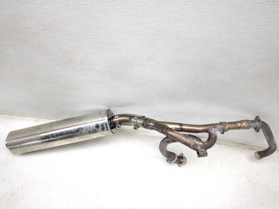 03-09 Silenciador tubo cabezal escape completo Suzuki SV 650 SV650 Foto 3 de 4