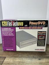 Digital Research 12X DVD 40X CDROM FasTach Drive MDRDVD1240 w/ PowerDVD