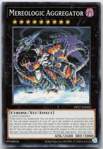 Mereologic Aggregator OP27-EN022 YuGiOh Tournament Pack 27 card