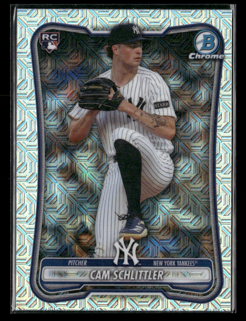 2026 Bowman #53 Cam Schlittler Chrome Mojo Refractors