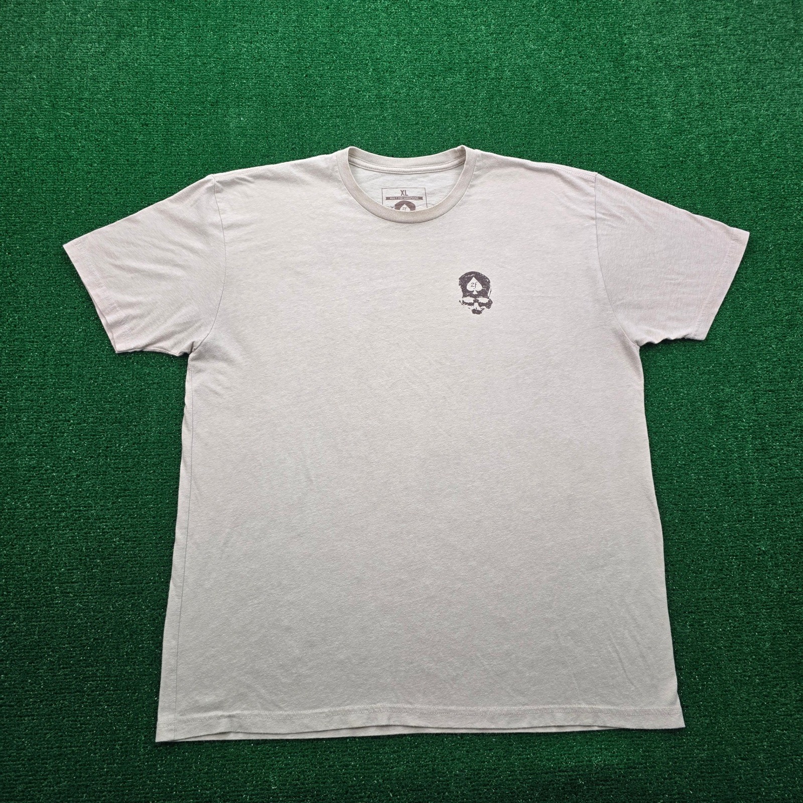 Zero Foxtrot Tshirt Mens XL Beige Ronin Samurai G… - image 3