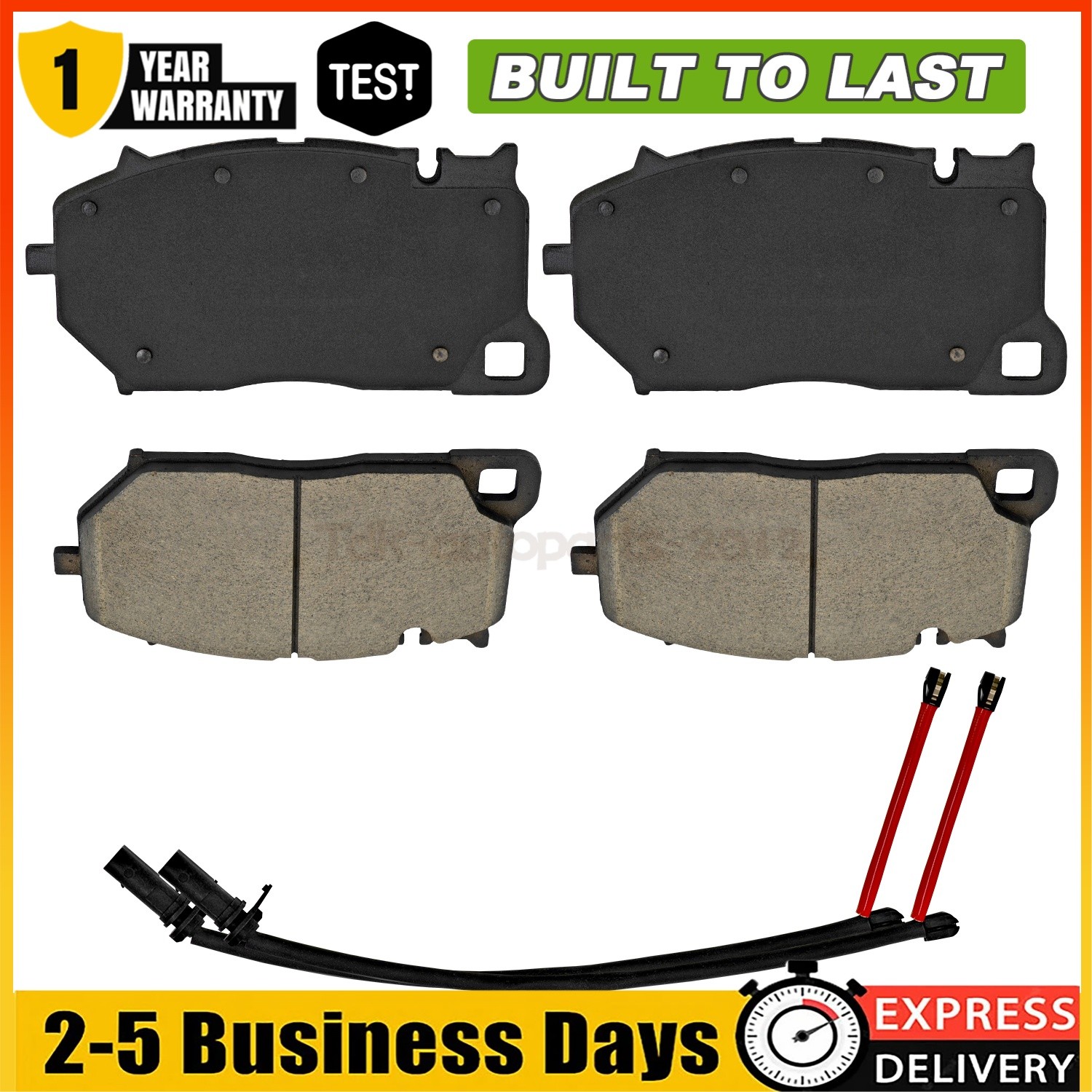 Front Brake Pads Set For Lamborghini Urus Bentley Bentayga 4M0698151AR 2018-2022
