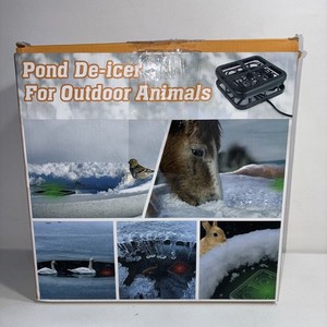 1500 Watt Pond Heater,floating Pond De-Icer, Outdoors, Used Good Condition