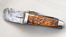 Rare Cattaraugus Sliding Alligator Wrench Multi Blade Knife