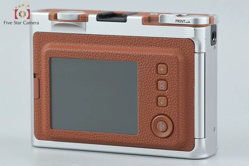 Cámara fotográfica instantánea híbrida Fujifilm Instax Mini Evo marrón [muy buena] Foto 2 de 4