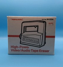 Radio Shack Realistic 44-233 High Power Video/Audio Cassette Tape Eraser