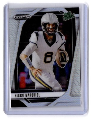 2025 Panini Prizm Draft Picks #170 Nicco Marchiol Prizms Silver