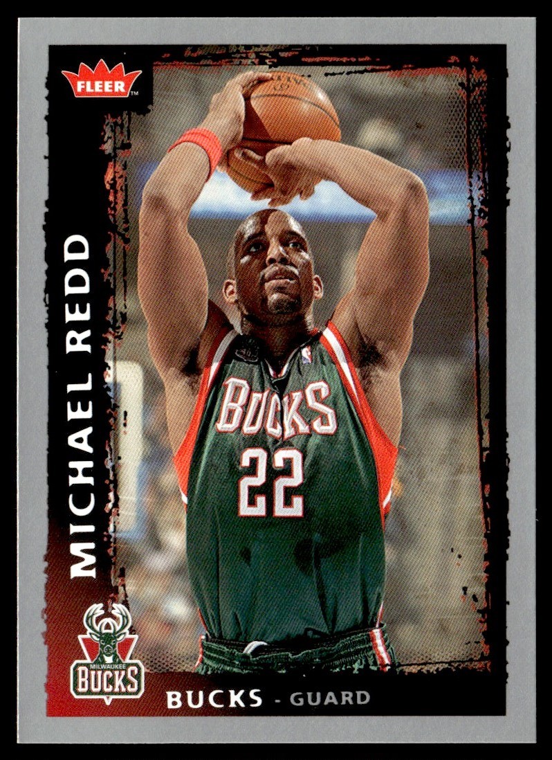 2008-09 Fleer Michael Redd Milwaukee Bucks #84