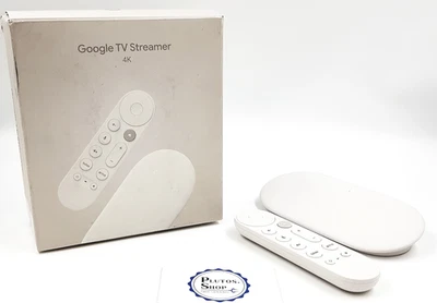 Google TV Streamer 4K Cromecast HDR 32 GB Weiß + Fernbedienung NEU - Bild 1 von 4