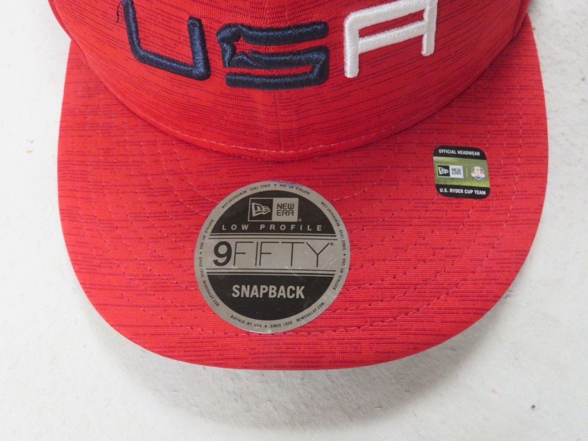 Casquette New Era 9Fifty Ryder Cup Team USA 2023 - Rouge - Occasion