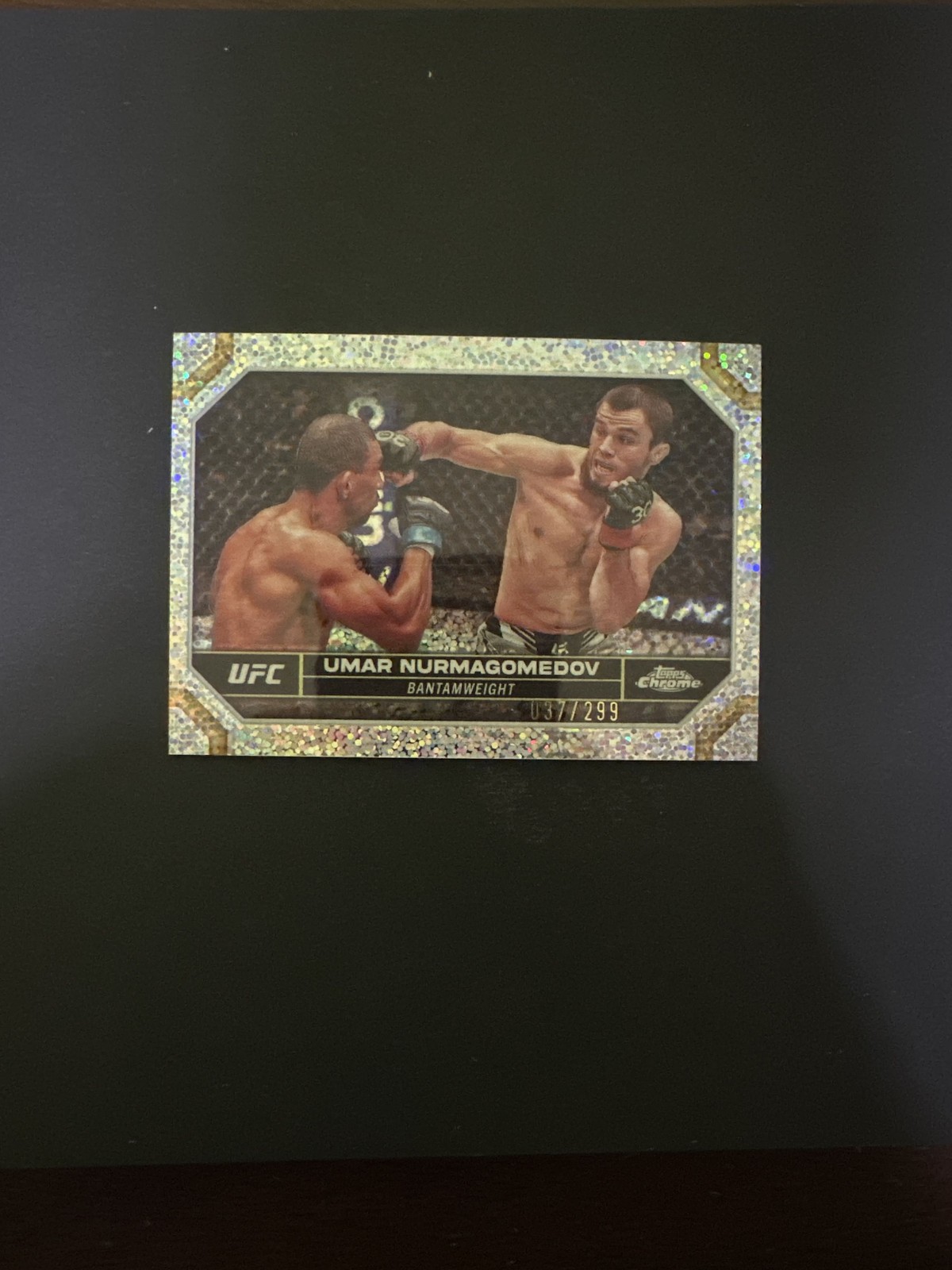 2024 Topps Chrome Ufc Speckle Refraction Umar Nurmagomedov 37/299