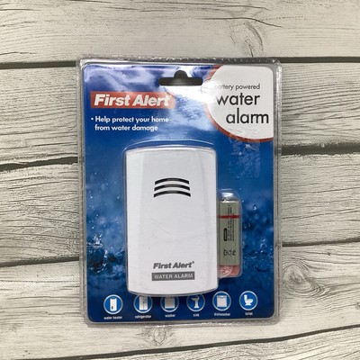 First Alert Water Alarm Damage Protection Battery Operated WA100