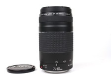 Canon EF 75-300mm f/4-5.6 III Telephoto DSLR Zoom Lens, excellent condition