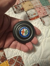 Vintage 70's 80's Momo Alfa Romeo Steering Wheel Horn Button