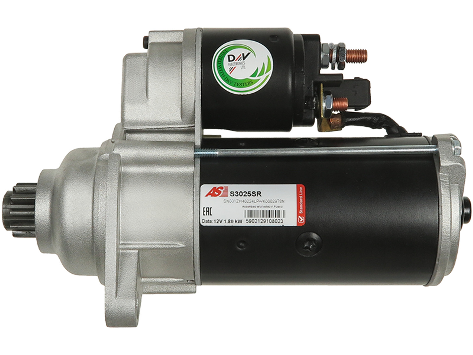 Remanufactured Starter Motor 12V 1.8kW 11T for LAMBORGHINI GALLARDO OE 1025950