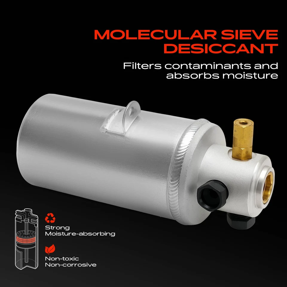 Secador receptor AC de alumínio AC para Mercedes-Benz 300SD 300SE 500SEC CL500 S500 - Imagem 3 de 4