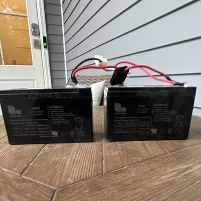 LONG WAY 6FM7 Sealed Lead Acid Battery 12V 7Ah for UPS/Emergency (2)