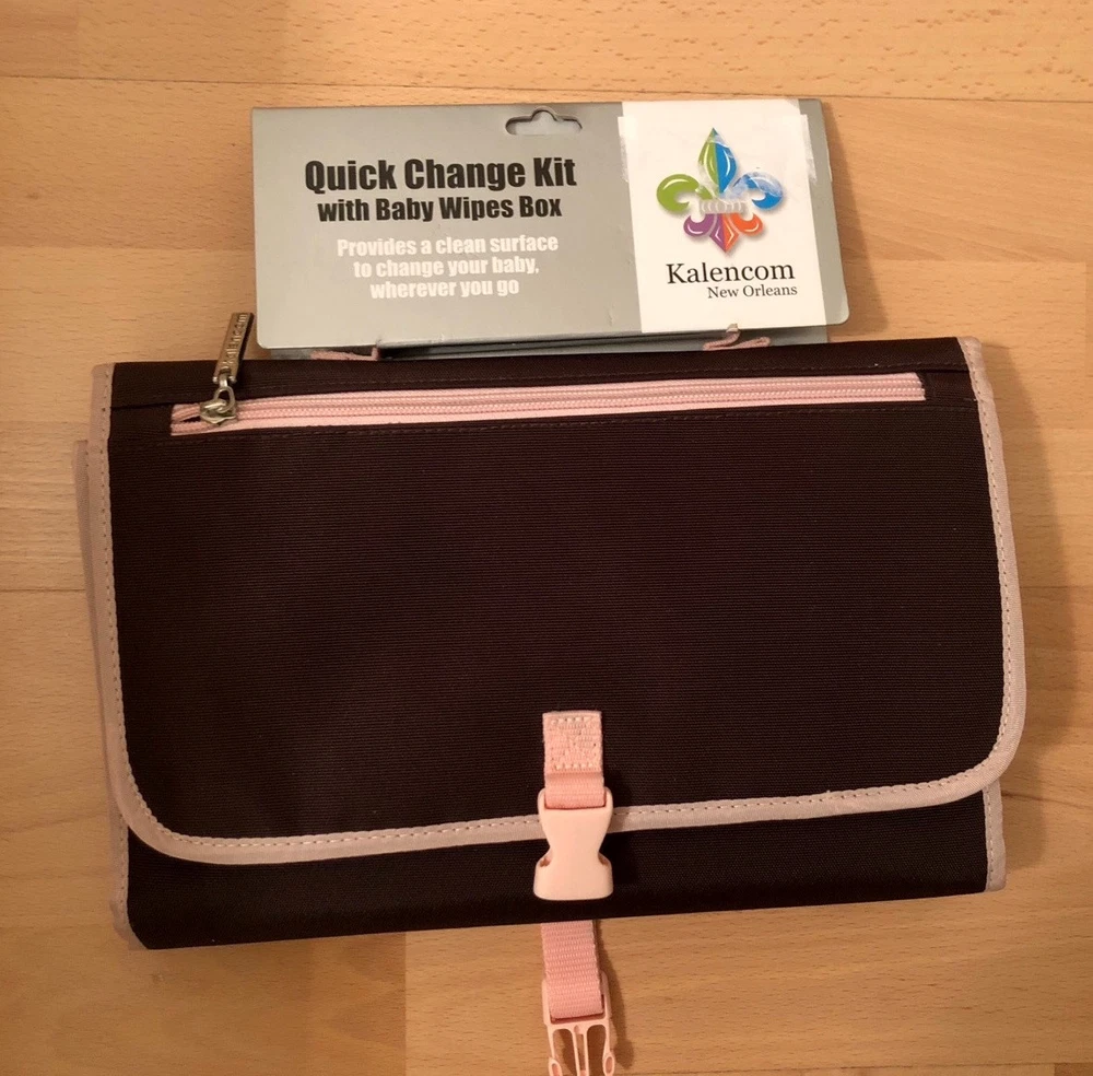 Windelwechseltasche für unterwegs mit Wischbox, Kalencom, Neu