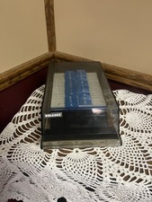 vintage rolodex file card case organizer covered