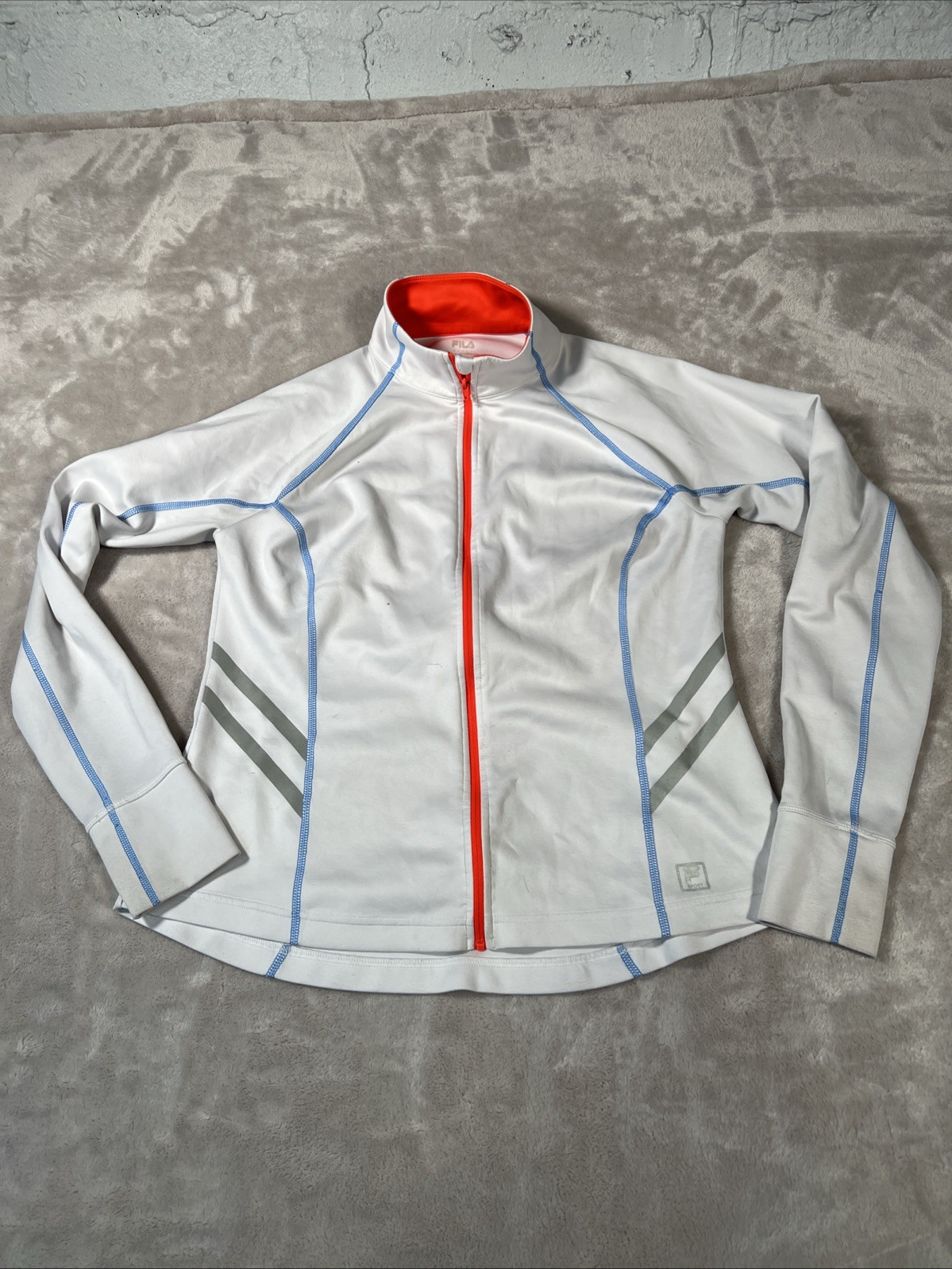 FILA Active Giacca Donna Taglia Large Tennis Sport Outdoor Spedizione Gratuita