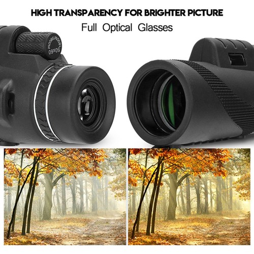 50X 60mm Mobile Phone Telescope Waterproof Optical Glasses Monocular Telephon FG - Picture 5 of 9