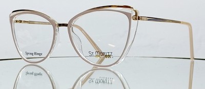 Originale ST. MORITZ CIARA Eyeglasses BEIGE New Plastic 53-17-140