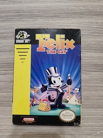 Felix the Cat (Nintendo NES, 1992) Box, Manual Cartridge & Sleeve, Authentic