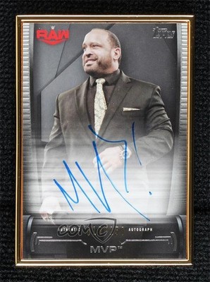 2021 Topps WWE Undisputed Framed 18/150 MVP #FR-M Auto g3g