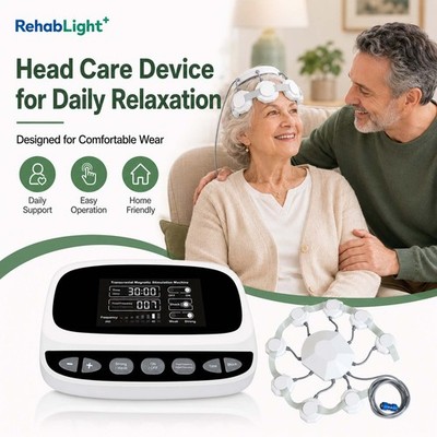 Insomnia Support r.T.M.S Magnetic Brain Wellness Machine Home Use Mental Clarity