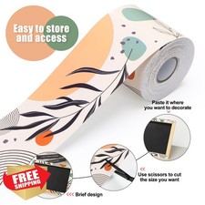 Zonon 65ft Boho Bulletin Board Borders, Classroom Trim Roll