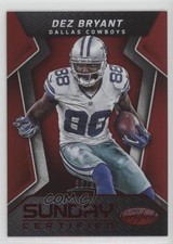 2016 Certified Sunday Certified Mirror Red 60/99 Dez Bryant #11 x5x