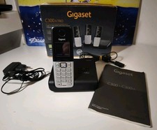 Schnurloses Telefon Siemens GIGASET C300 A und Basisstation Top Zustand getestet