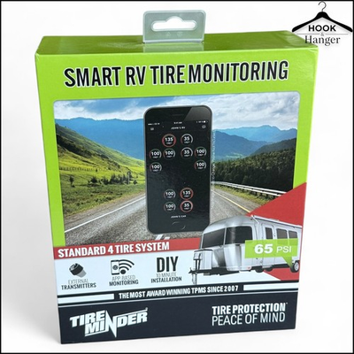 #ad #ad Tire Minder Smart RV Pressure Monitoring System TPMS APP 4 TM22131 4 Sens. 65psi $199.99