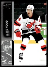 2021-22 Upper Deck Miles Wood New Jersey Devils #112 12281