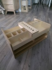 Lakeshore Classic Birch Tabletop Wooden Writing Center Professional Education