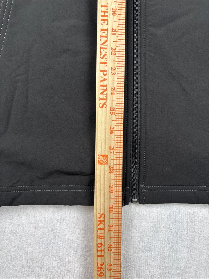 Eskimo Ice Fishing North Shore Black Vest Fleece Lined Medium Full Zip Women's - Image 4 of 4