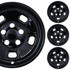 PACRIM 17" Gloss Black Wheel Skin Set for Dodge Ram 1500 Tradesman (2013-2024)