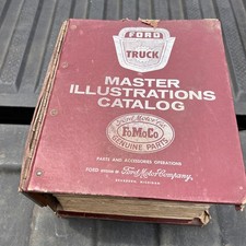 1964-1972 Ford Truck Master Parts Catalog Very Thick Text