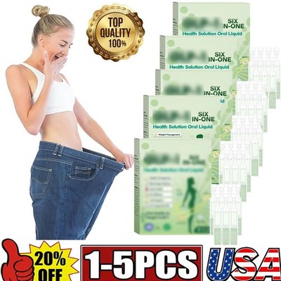 Six-in-One Health Solution Oral Liquid,one Bottle to Target It All HOT