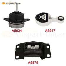Engine Motor Mount For 2016-2019 Ford Explorer 2.3L FWD A5634 A5917 A5875