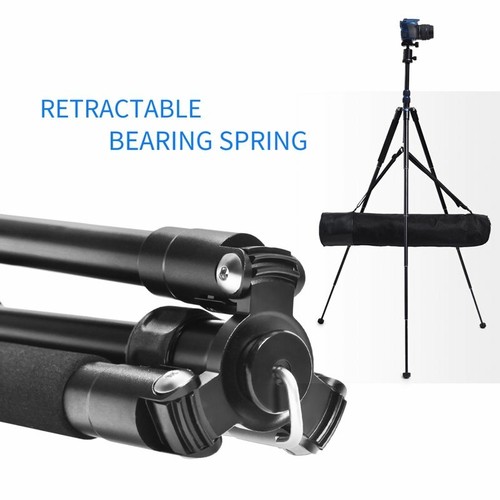 Pro 62in Portable Camera Video Tripod Monopod W/ Ball Head for Canon Sony DSLR - Picture 7 of 11