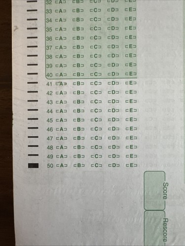GradeMaster Apperson Accuscan Paper Scantron Sealed New - Bild 3 von 7