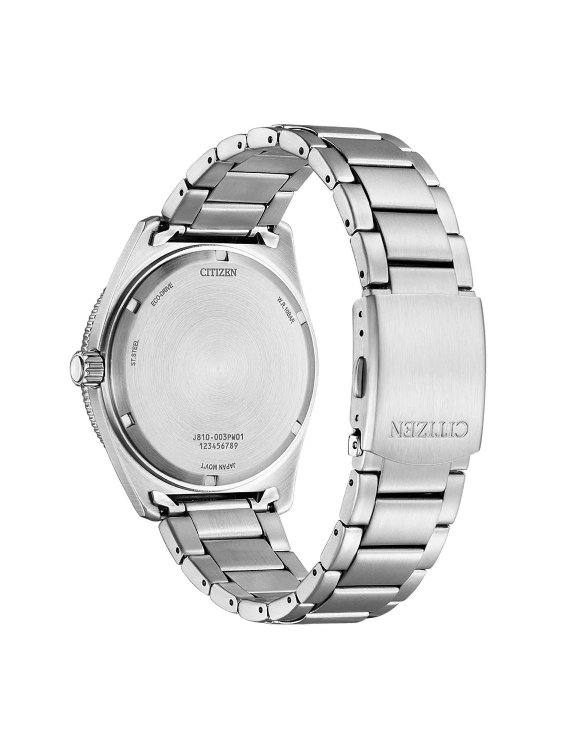 Citizen AW176081X EcoDrive Orange Stainless Steel Dress Men's eBay