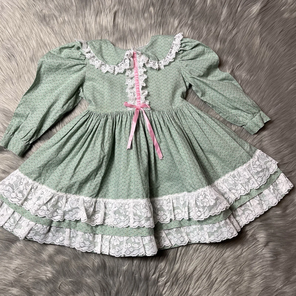 Girls' Cotton Vintage Dresses for Girls for sale | eBay